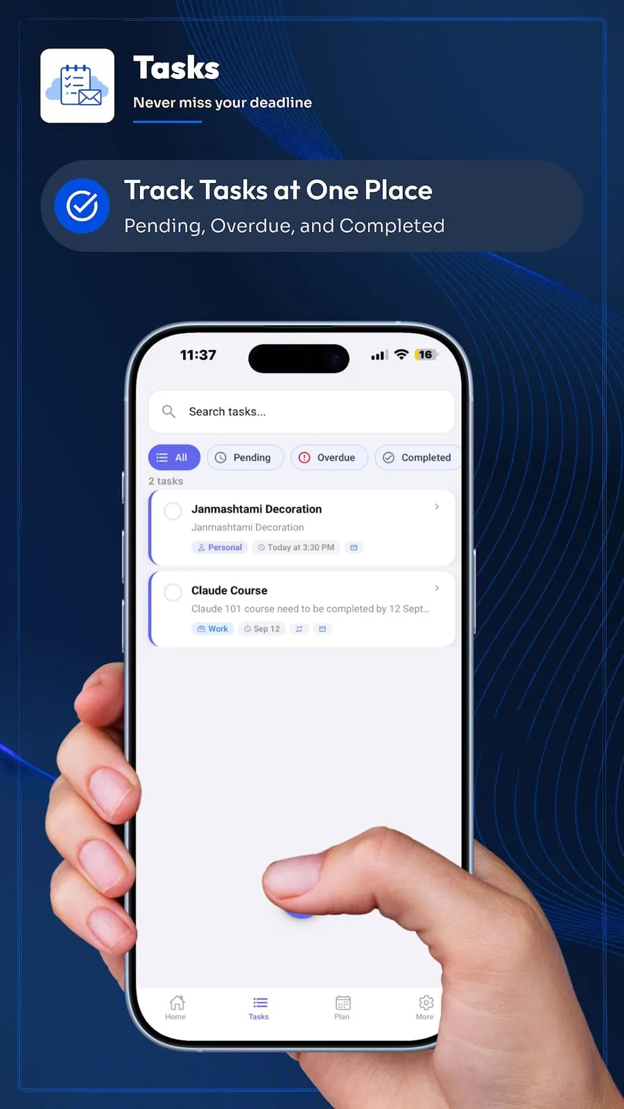 Smart Reminder: Tasks